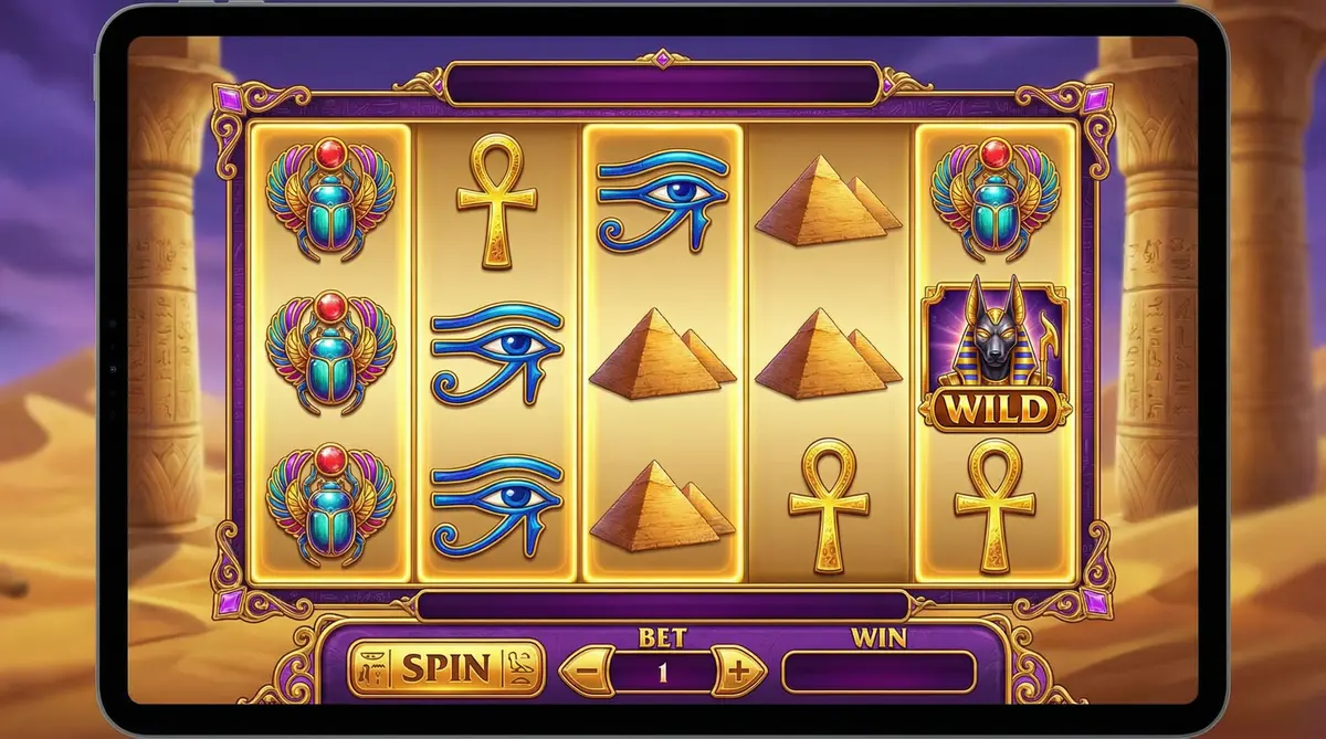 Caça-níqueis com tema egípcio Nasus no segurobet